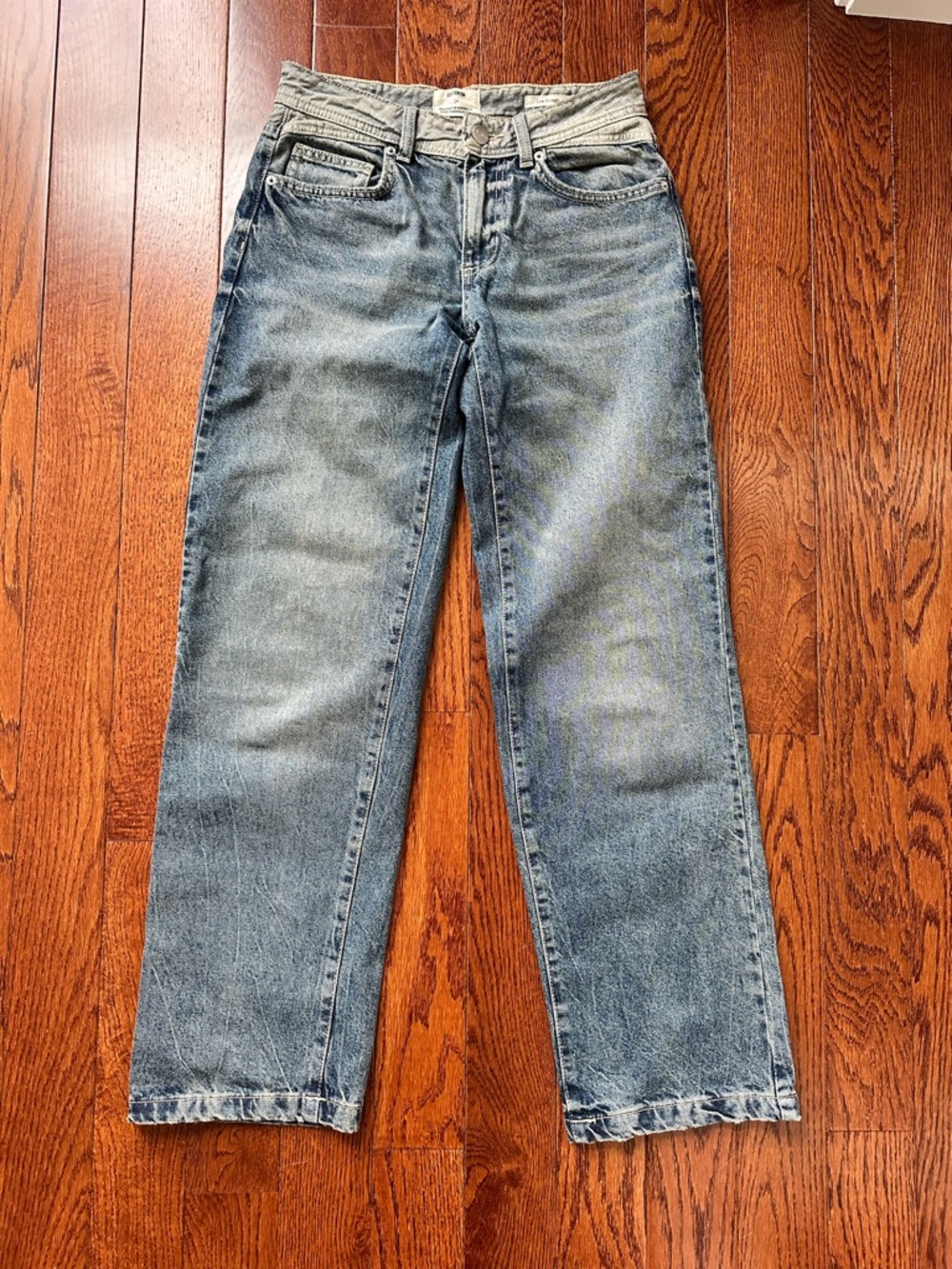 Cotton On Light Blue Low Rise Jeans